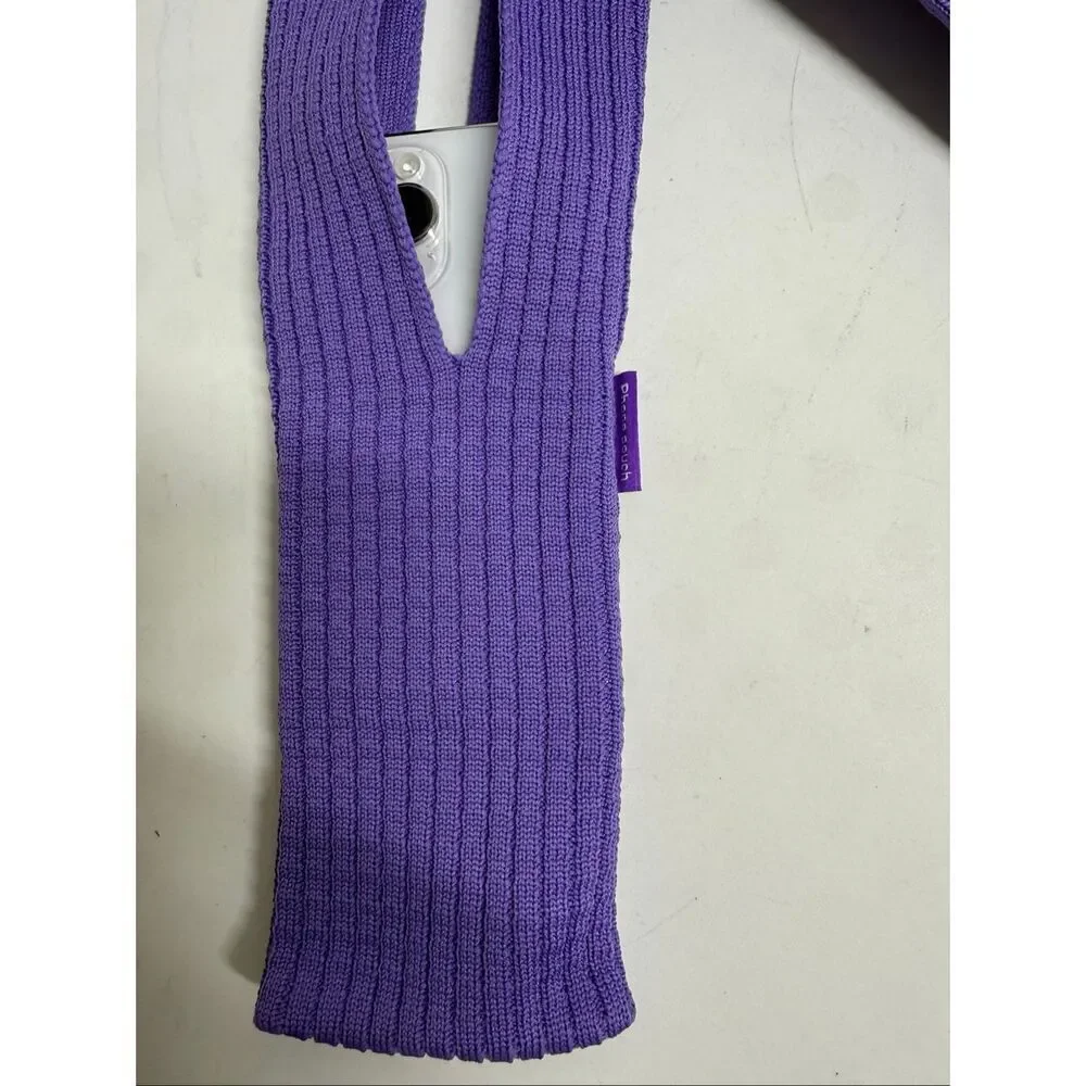 iPhone Pocket Long Purple Knit